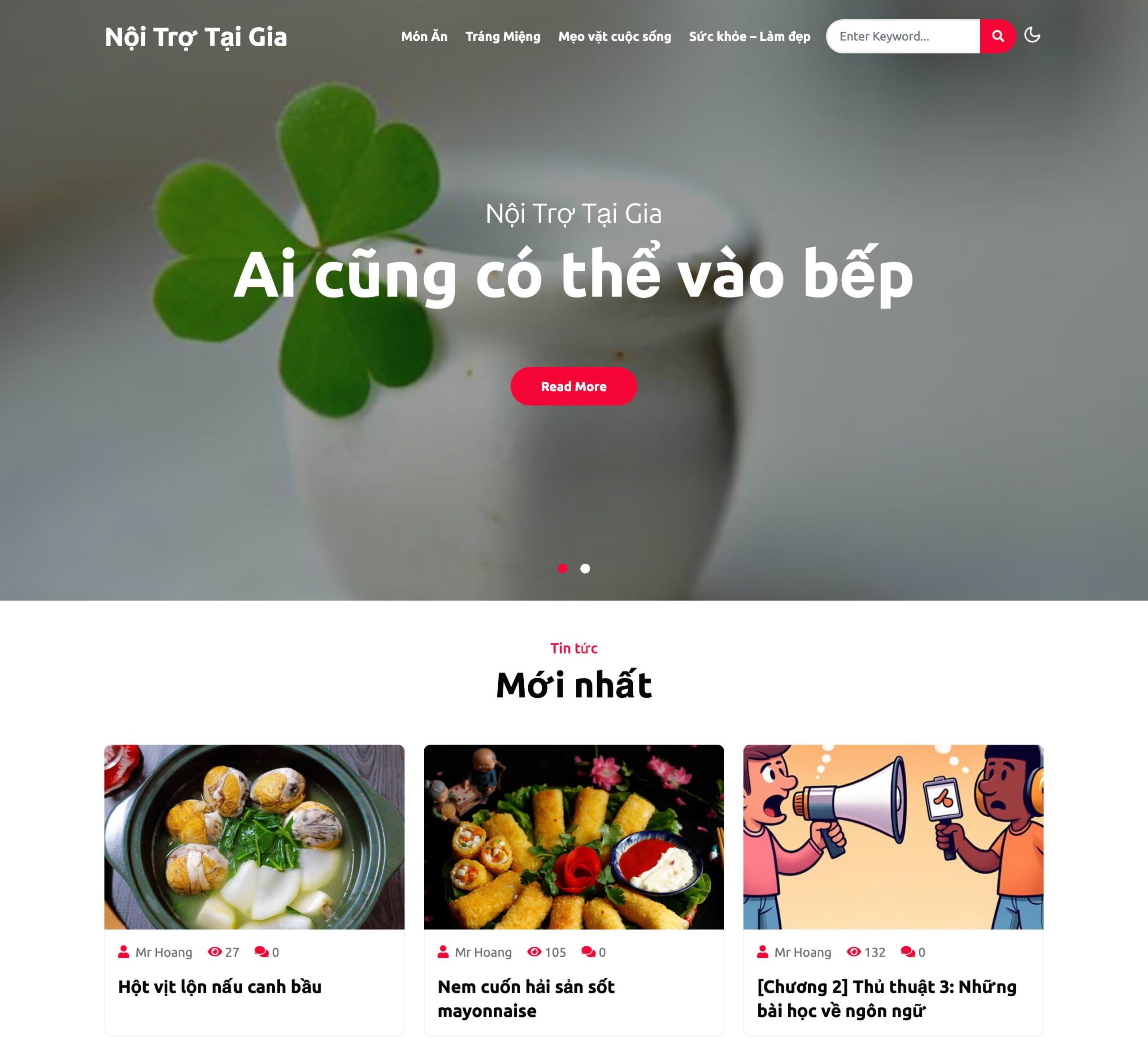 Nội Trợ Tại Gia